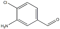 3-氨基-4-氯苯甲醛 结构式