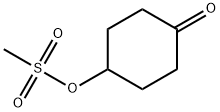 (4-OXOCYCLOHEXYL) METHANESULFONATE 结构式