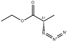 Propanoic acid, 2-azido-, ethyl ester, (S)- 结构式