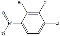 Benzene, 2-bromo-3,4-dichloro-1-nitro- 结构式