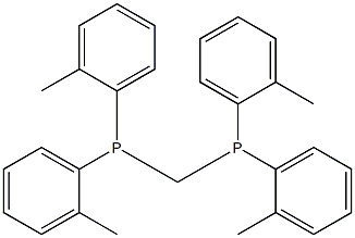 Phosphine, methylenebis[bis(2-methylphenyl)- 结构式