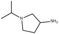 1-(PROPAN-2-YL)PYRROLIDIN-3-AMINE 结构式