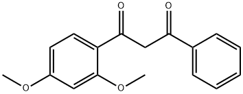 1-(2,4-dimethoxyphenyl)-3-phenylpropane-1,3-dione 结构式
