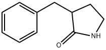 3-苯甲基吡咯烷-2-酮 结构式