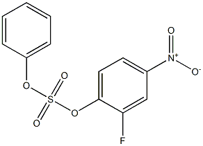 Sulfuric acid, 2-fluoro-4-nitrophenyl phenyl ester 结构式