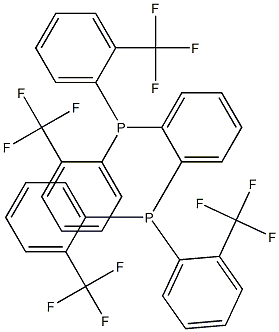 Phosphine, 1,2-phenylenebis[bis[2-(trifluoromethyl)phenyl]- 结构式