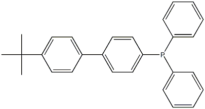 Phosphine, [4'-(1,1-dimethylethyl)[1,1'-biphenyl]-4-yl]diphenyl- 结构式