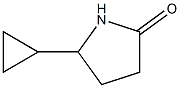 5-环丙基吡咯烷酮 结构式