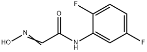 N-(2,5-difluorophenyl)-2-(hydroxyimino)acetamide 结构式