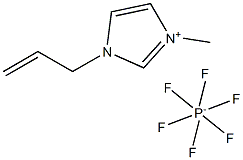 1-烯丙基-3-甲基味唑六氟磷酸盐 结构式