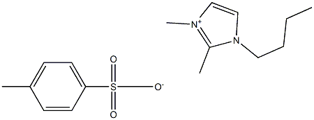 1-n-Butyl-2,3-dimethylimidazolium p-toluenesulfonate, 97% 结构式