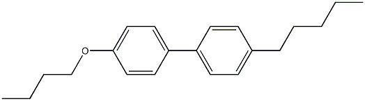 1,1'-Biphenyl, 4-butoxy-4'-pentyl- 结构式