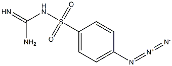 Benzenesulfonamide, N-(aminoiminomethyl)-4-azido- 结构式