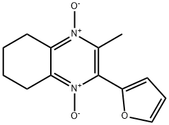 Quinoxaline, 2-(2-furanyl)-5,6,7,8-tetrahydro-3-methyl-, 1,4-dioxide 结构式