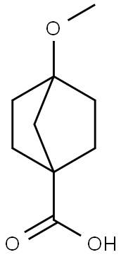 Bicyclo[2.2.1]heptane-1-carboxylic acid, 4-methoxy- 结构式