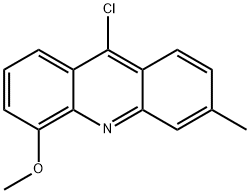 Acridine, 9-chloro-5-methoxy-3-methyl- 结构式