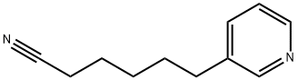 3-Pyridinehexanenitrile 结构式