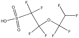 1,1,2,2-四氟-2-(1,1,2,2-四氟乙氧基)乙烷磺酸 结构式