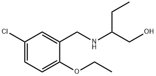 2-[(5-chloro-2-ethoxyphenyl)methylamino]butan-1-ol 结构式