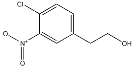 4-氯-3-硝基苯乙醇 结构式