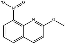 2-Methoxy-8-nitroquinoline 结构式