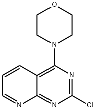 4-(2-CHLOROPYRIDO[2,3-D]PYRIMIDIN-4-YL)MORPHOLINE 结构式