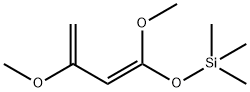 (E)-((1,3-DIMETHOXYBUTA-1,3-DIEN-1-YL)OXY)TRIMETHYLSILANE 结构式