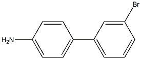 3'-溴-[1,1'-联苯]-4-胺 结构式