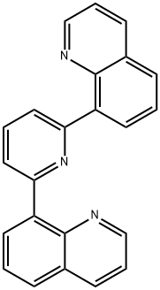8-[6-(quinolin-8-yl)pyridin-2-yl]quinoline 结构式