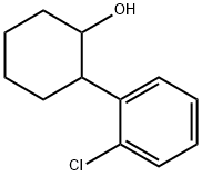 2-(2-氯苯基)环己-1-醇 结构式