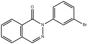 2-(3-溴-苯基)-2H-二氮杂萘-1-酮 结构式