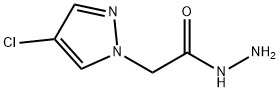 2-(4-氯-1H-吡唑-1-基)乙酰肼 结构式