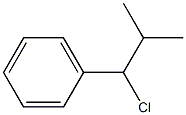 (1-氯-2-甲基丙基)苯 结构式