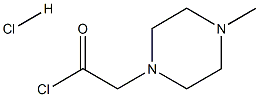 2-(4-methylpiperazin-1-yl)acetyl chloride hydrochloride 结构式