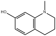 7-Quinolinol, 1,2,3,4-tetrahydro-1-methyl- 结构式
