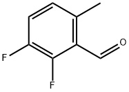 2,3-二氟-6-甲基苯甲醛 结构式
