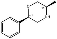 (2R,5R)-5-methyl-2-phenylmorpholine 结构式