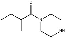 2-methyl-1-(piperazin-1-yl)butan-1-one 结构式