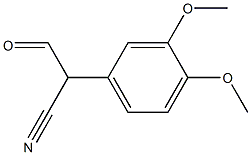 2-(3,4-dimethoxyphenyl)-3-oxopropanenitrile 结构式