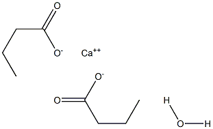 丁酸钙水合物 结构式