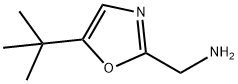 (5-tert-butyl-1,3-oxazol-2-yl)methylamine 结构式