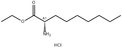 S-2-氨基壬酸乙酯盐酸盐 结构式