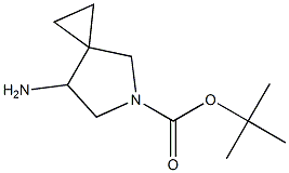 7-Amino-5-aza-spiro[2.4]heptane-5-carboxylic acid tert-butyl ester 结构式