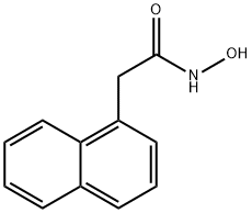 N-羟基-2-(萘-1-基)醋胺石 结构式