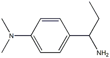 4-(1-AMINOPROPYL)-N,N-DIMETHYLANILINE 结构式