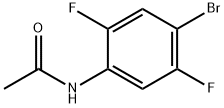 N-(4-溴-2,5-二氟苯基)乙酰胺 结构式