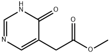 METHYL 2-(4-HYDROXYPYRIMIDIN-5-YL)ACETATE 结构式