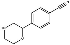 4-(MORPH醇炔-2-基)苯甲腈 结构式