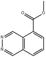 Methyl phthalazine-5-carboxylate 结构式