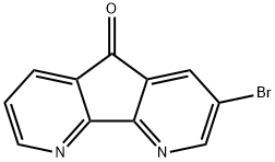 2-溴-4,5-二氮杂-9-芴酮 结构式